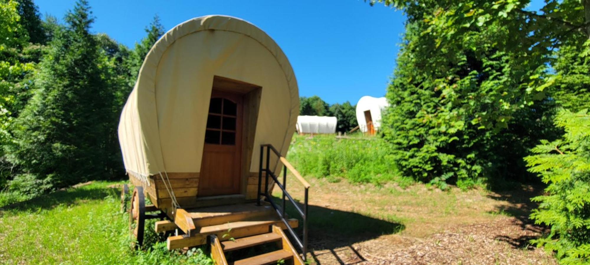 Covered Wagons Hill Camp - Wagon 4 Lenoir Exterior foto